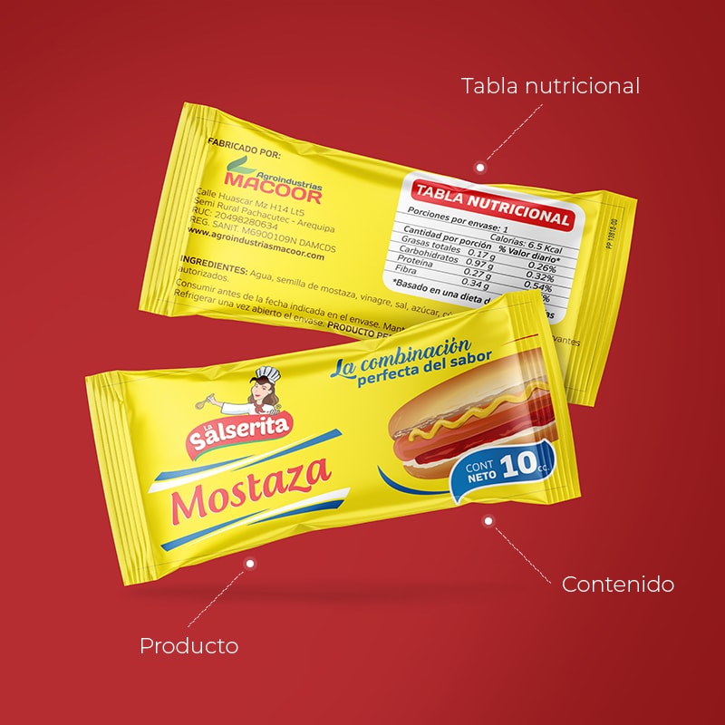 Diseño de empaques etiquetas Packaging en Arequipa