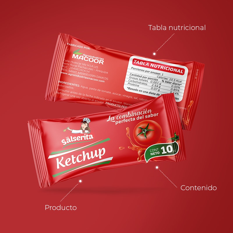 Diseño de empaques etiquetas Packaging en Arequipa