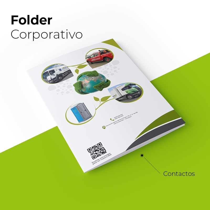 Diseño de Folder Corporativo en Arequipa