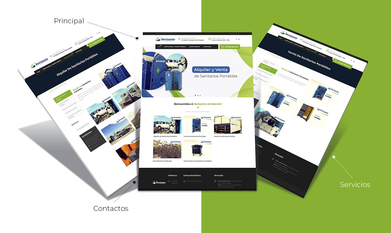 Desarrollo de páginas web en Arequipa