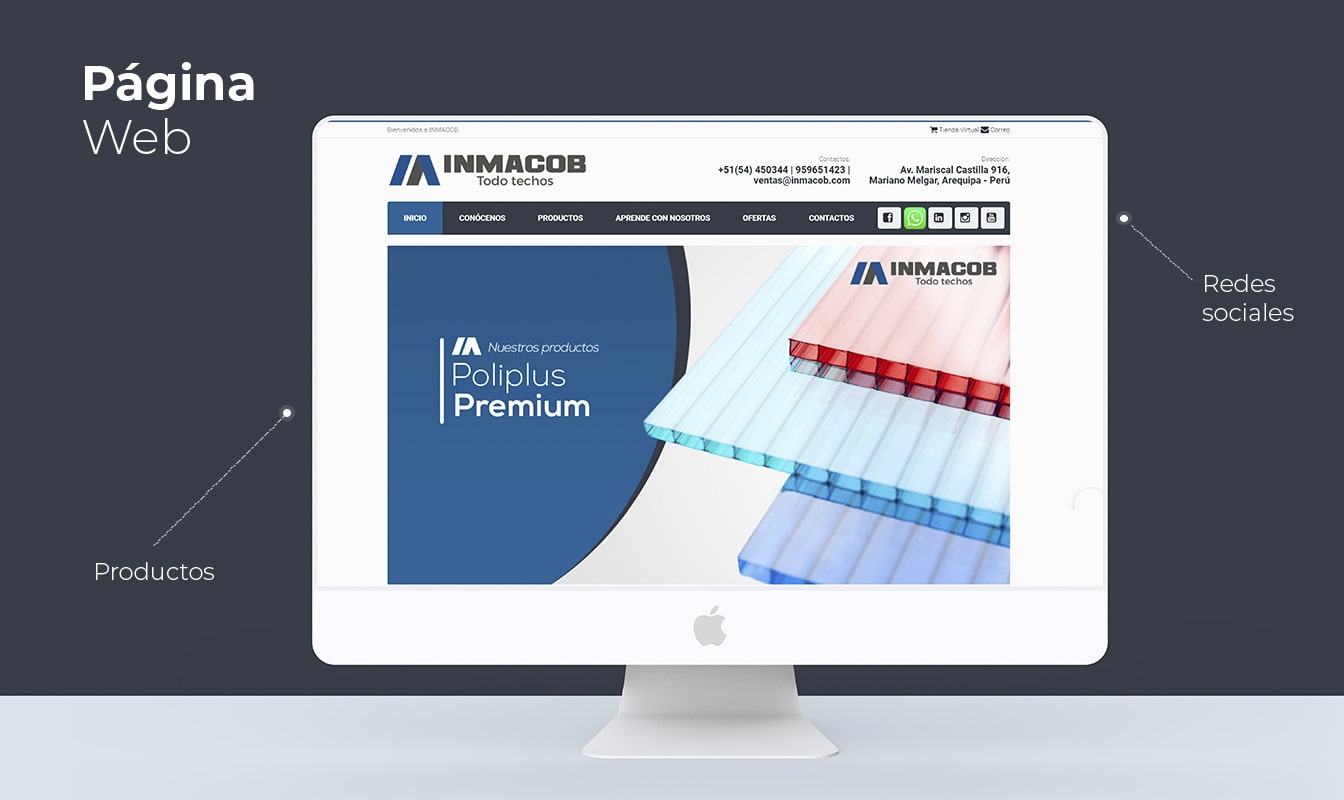 Desarrollo de páginas web en Arequipa