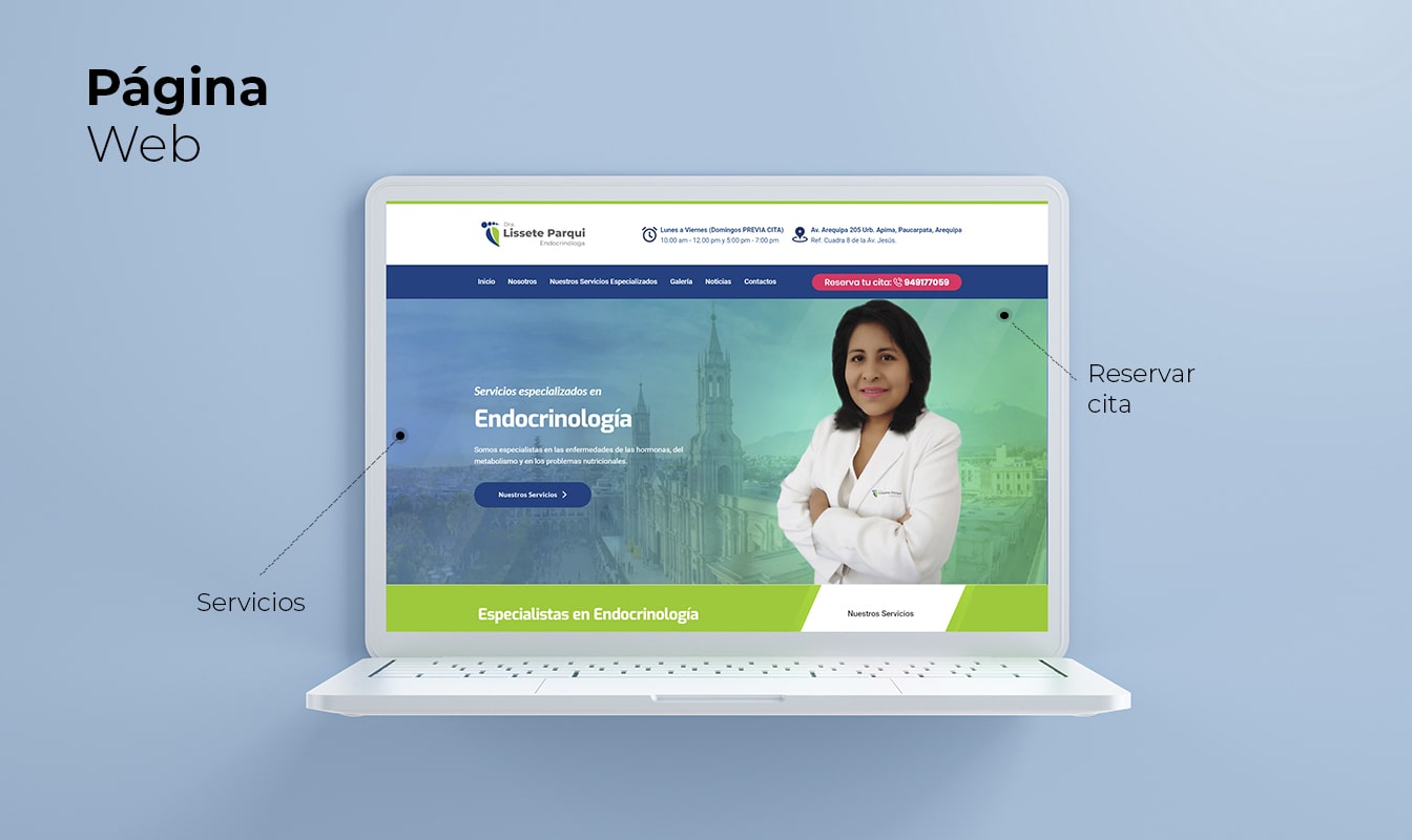 Desarrollo de páginas web en Arequipa