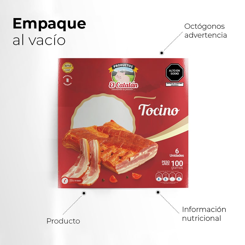 Diseño de Empaque Packaging Productos Catalán en Arequipa
