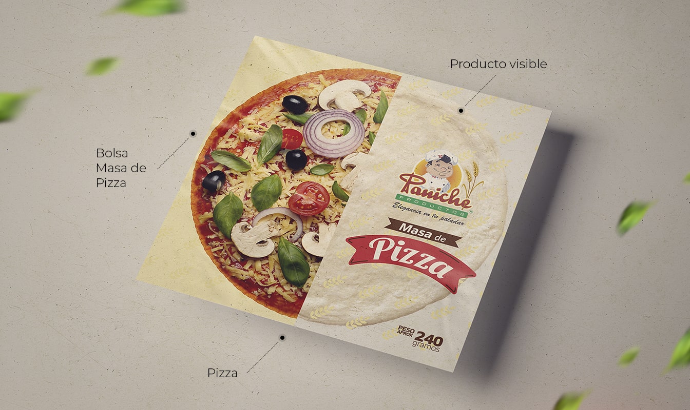 Diseño de Empaque Packaging Productos Paniche en Arequipa